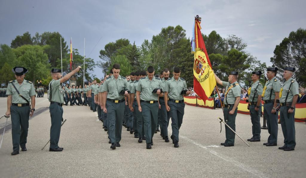 Más de 1.500 guardias civiles se incorporan al Cuerpo tras finalizar su formación en Baeza