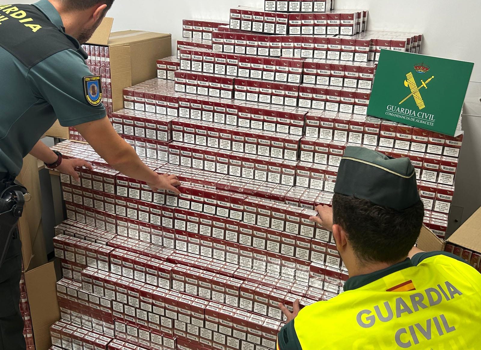 El tabaco encontrado estaba valorado en casi 40.000 euros