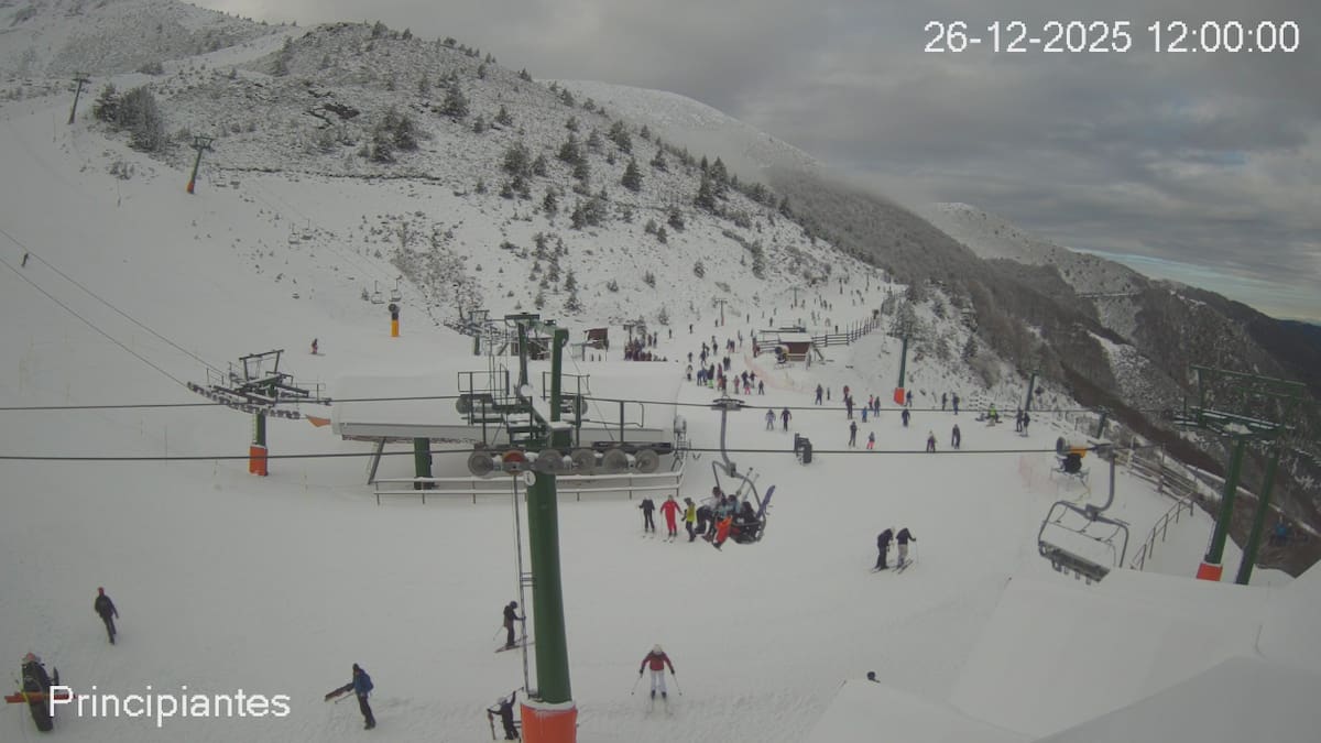 Cuatro pistas abiertas en el primer día de apertura de la estación de esquí de Valdezcaray