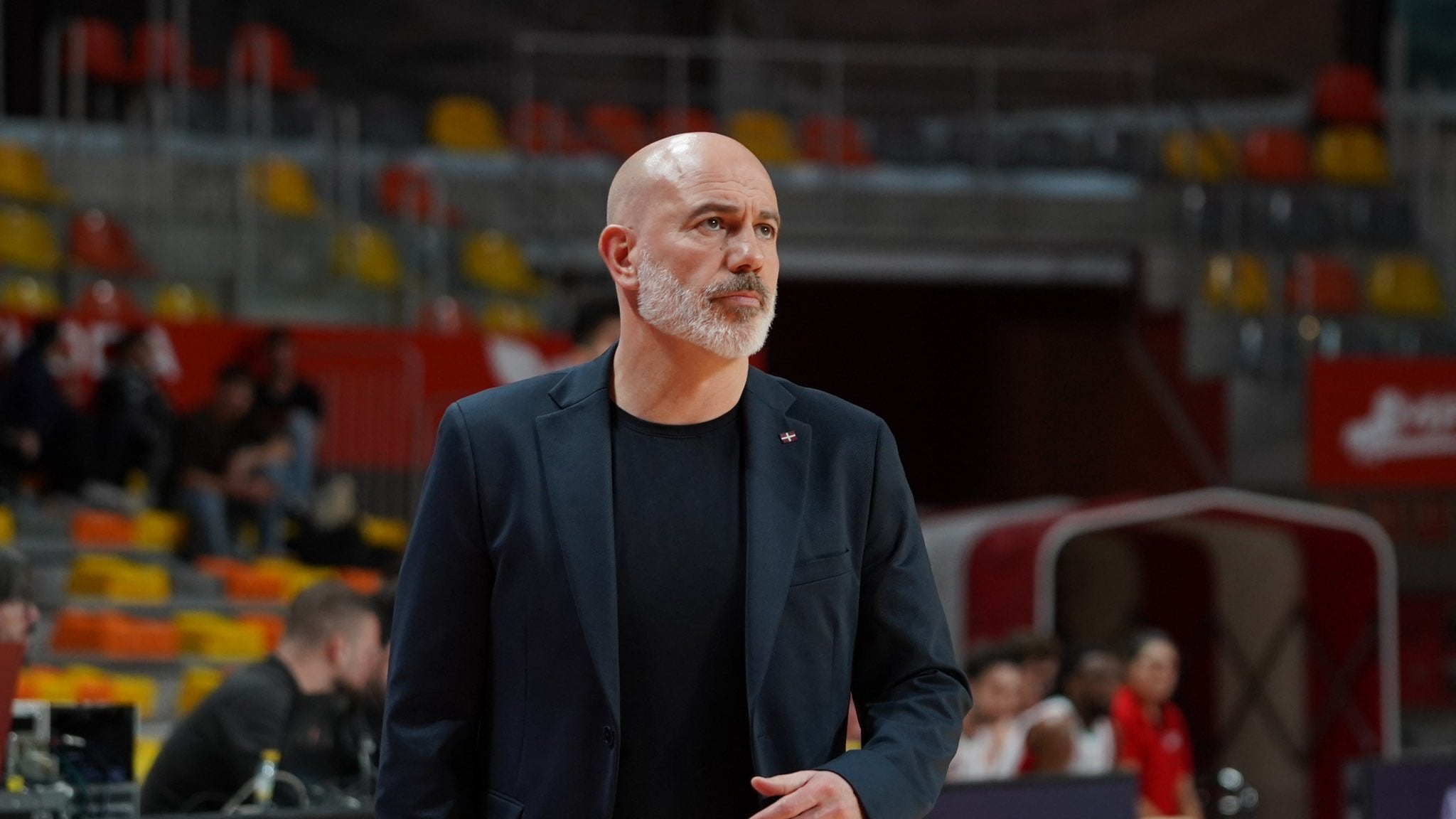 Félix Alonso durante el último partido ante Cantabria