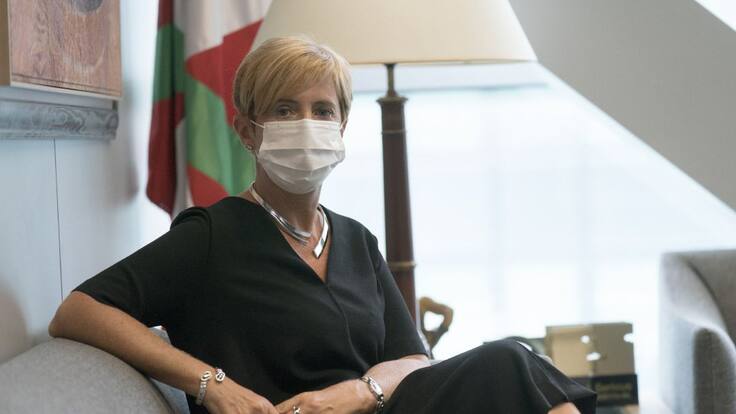 Arantxa Tapia, consejera de Desarrollo Económico e Infraestructuras de Euskadi