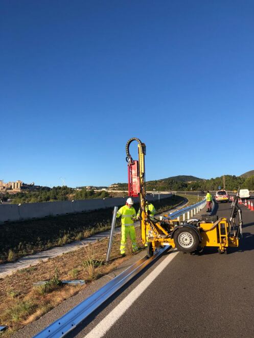 Sustitución de bionda en la A-3