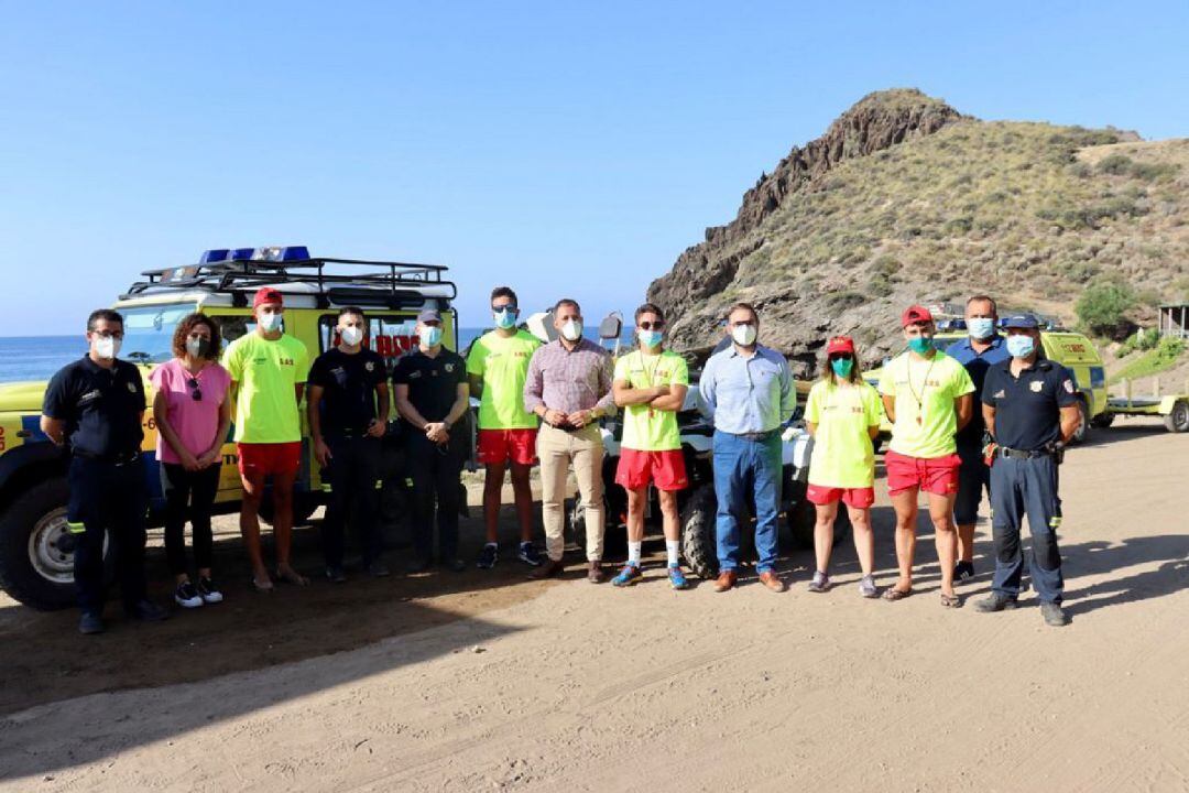 Seguridad y protección en las costas lorquinas.