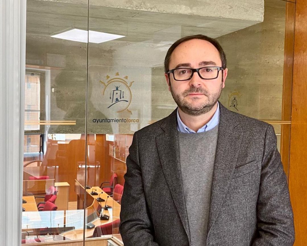 Isidro Abellán, concejal de Hacienda del Ayuntamiento de Lorca