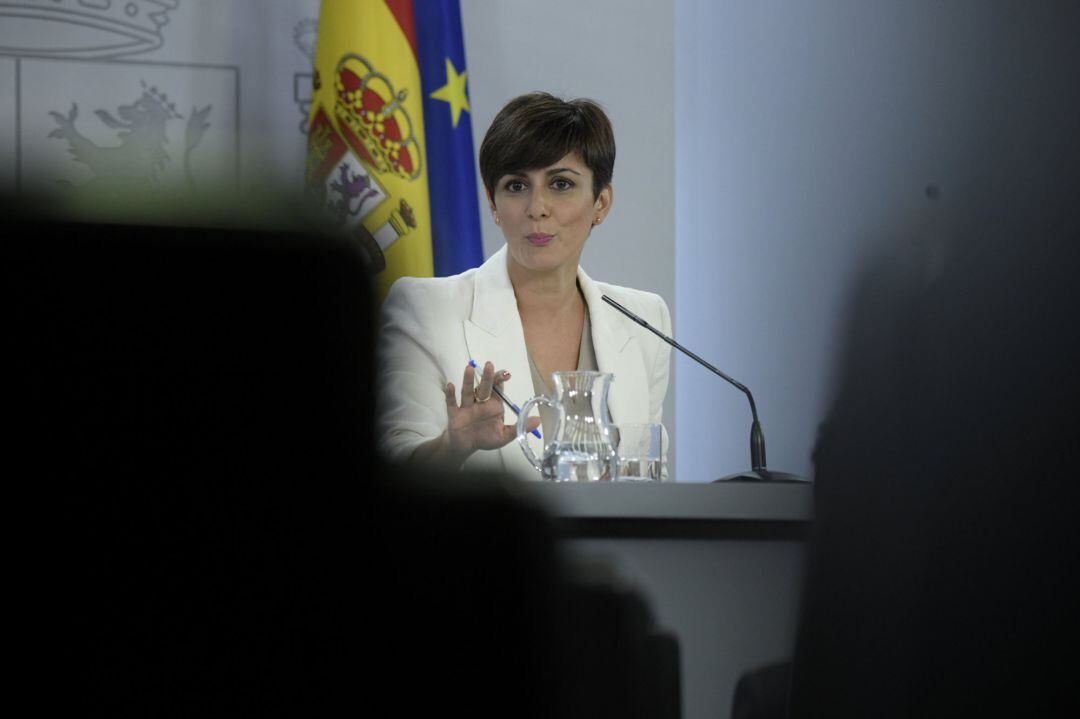 La ministra Portavoz y ministra de Política Territorial, Isabel Rodríguez, comparece tras la celebración del Consejo de Ministros