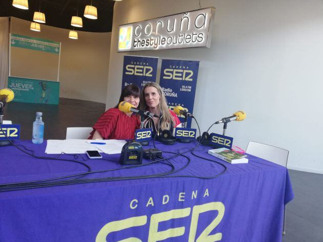 Teba Chacón con Miss Canle