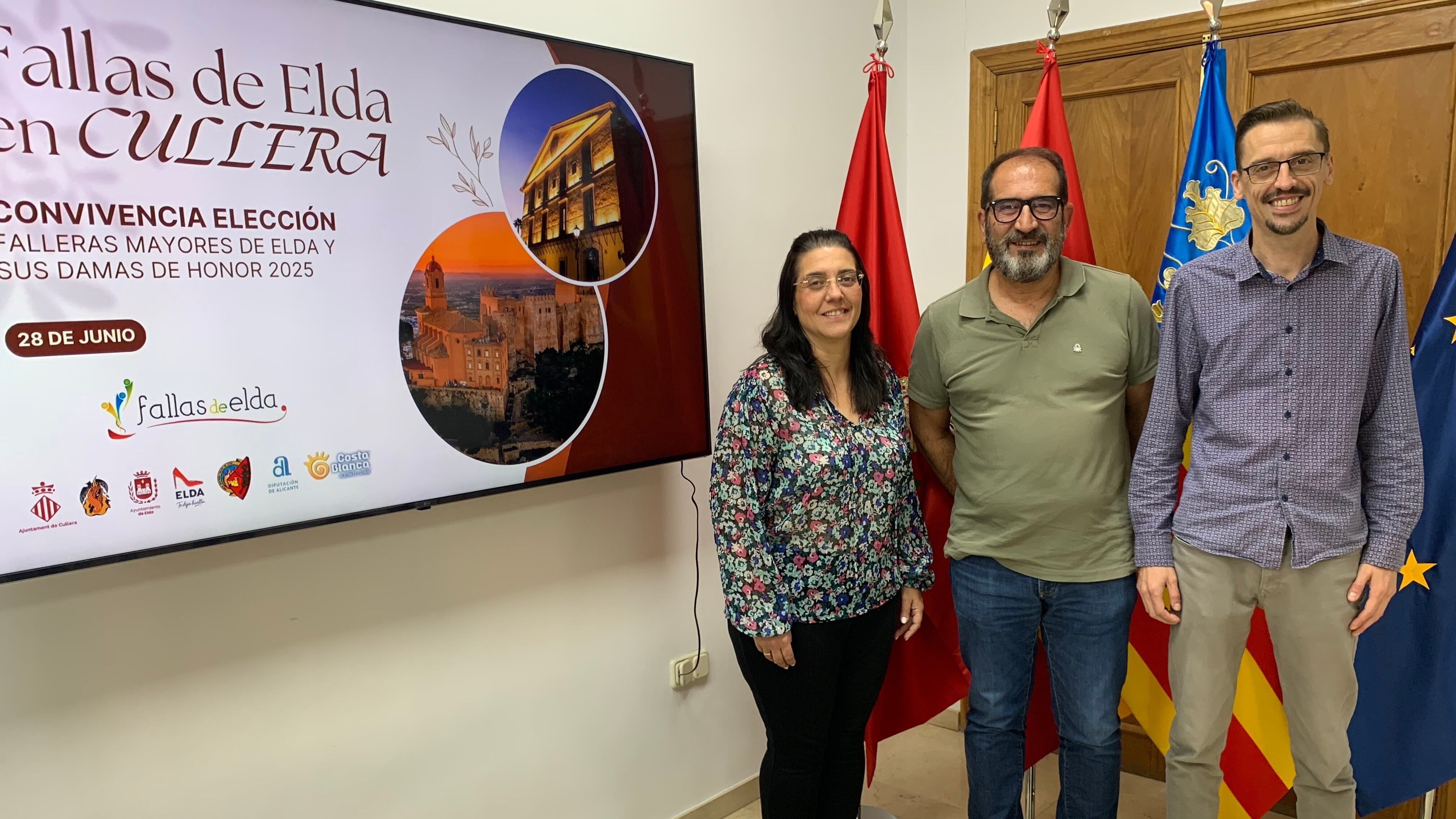 Presentada la convivencia de elección de las Falleras Mayores de Elda