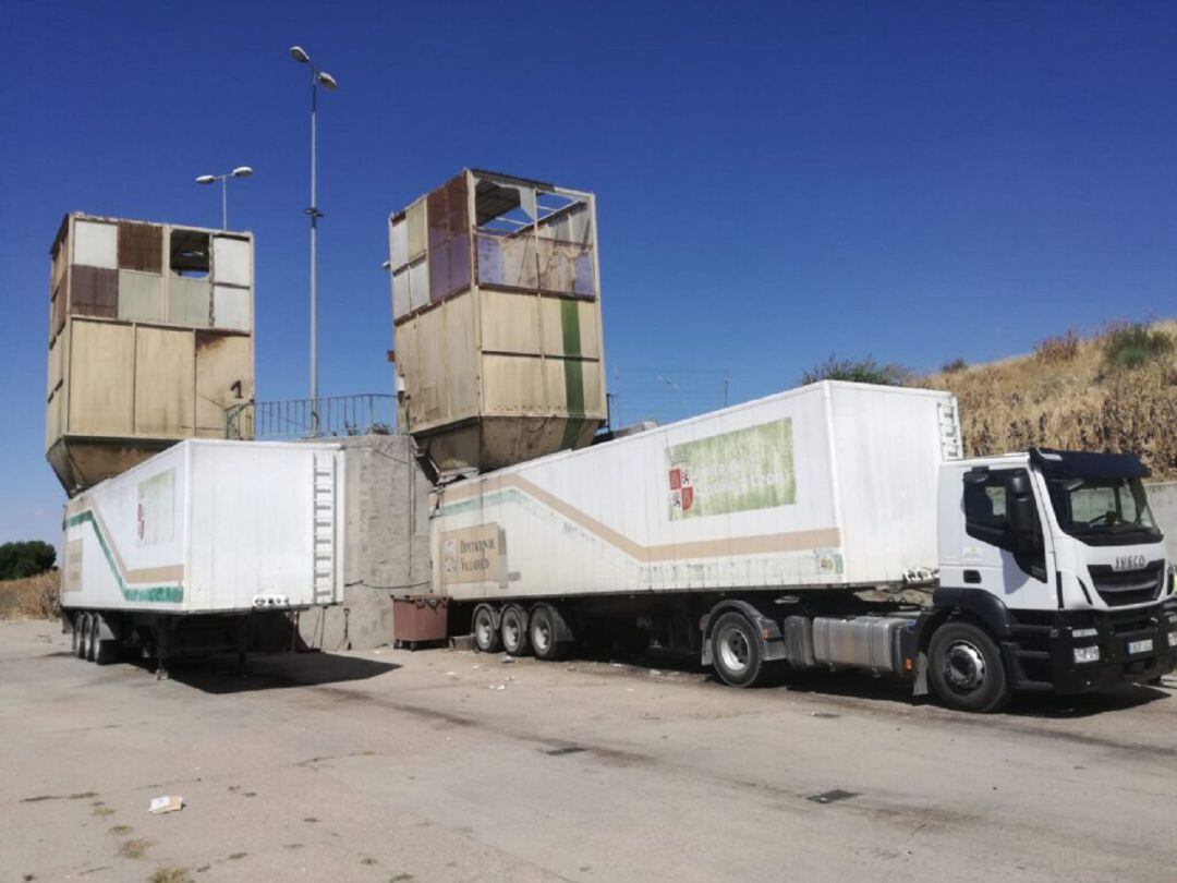 Planta de Trasnferencia de los residuos que recoge la Mancomunidad Tierras de Medina