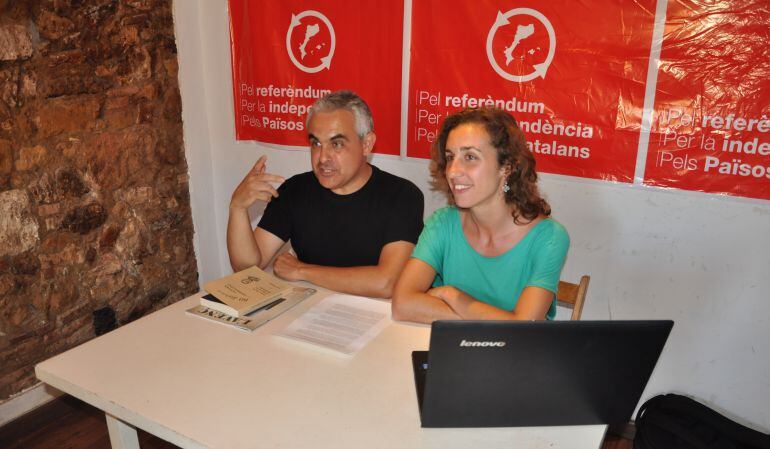 Laia Estrada i Jordi Martí són els dos nous regidors de la CUP a l'ajuntament de Tarragona.