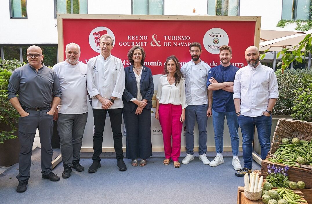 Navarra llega a Barcelona de la mano de cinco cocineros de prestigio y embajadores de la gastronomía de temporada
