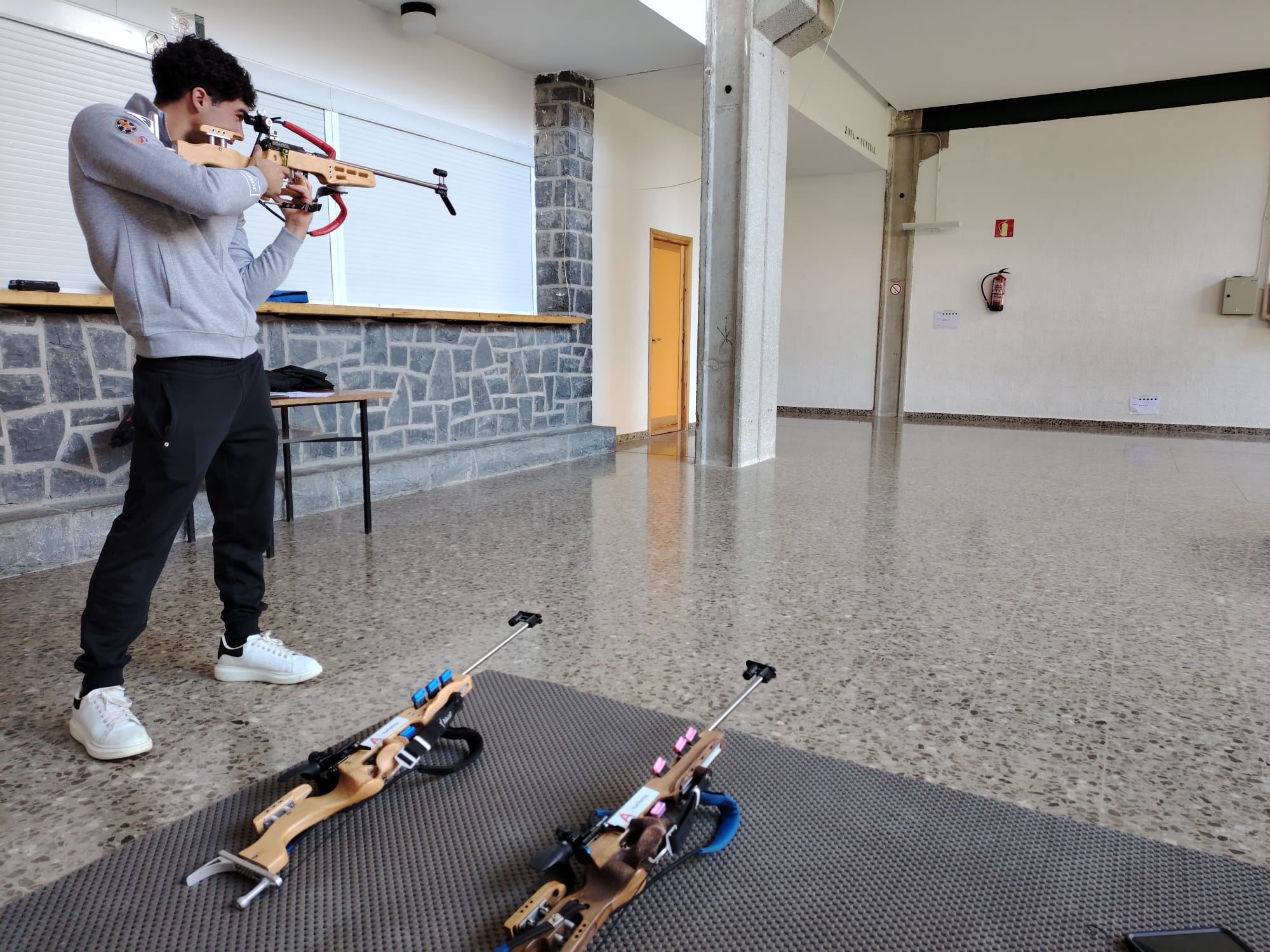 CETDI de Jaca trabaja con deportistas de alpino, fondo y biathlón