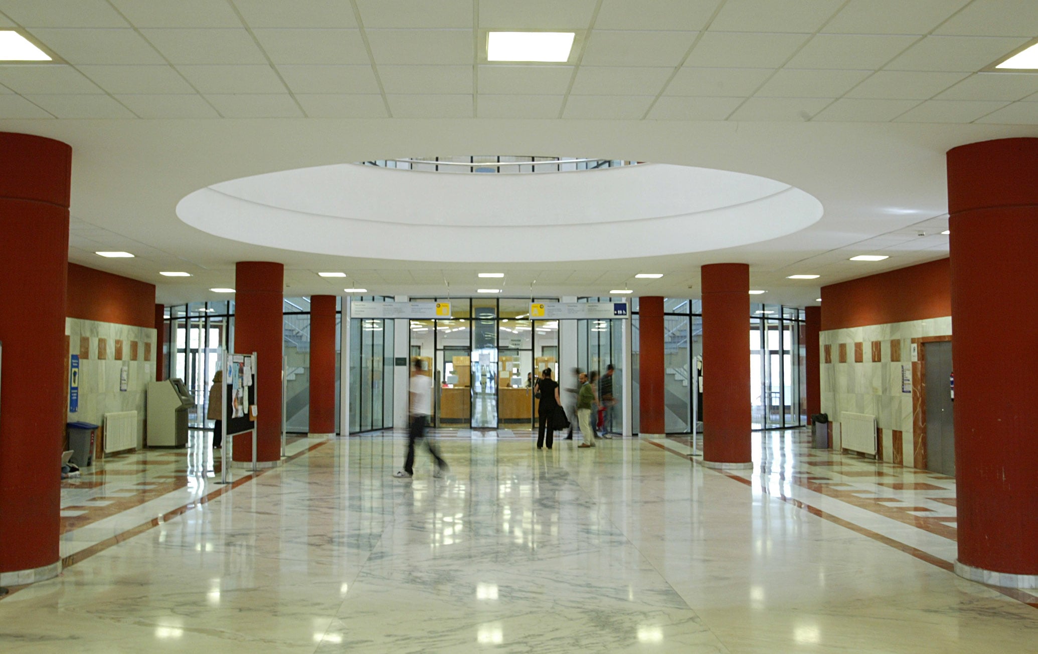 Interior de la Facultad de Filosofía y Letras de Valladolid