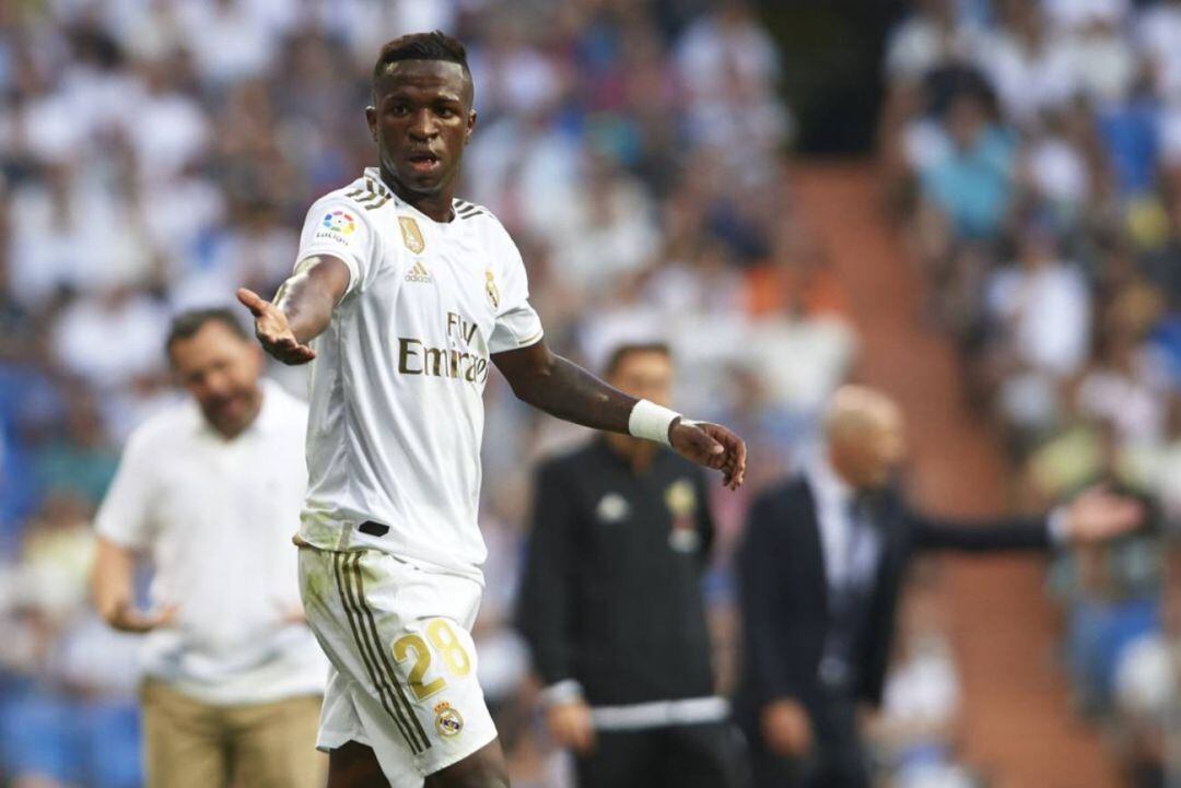 El jugador del Real Madrid Vinicius Júnior.