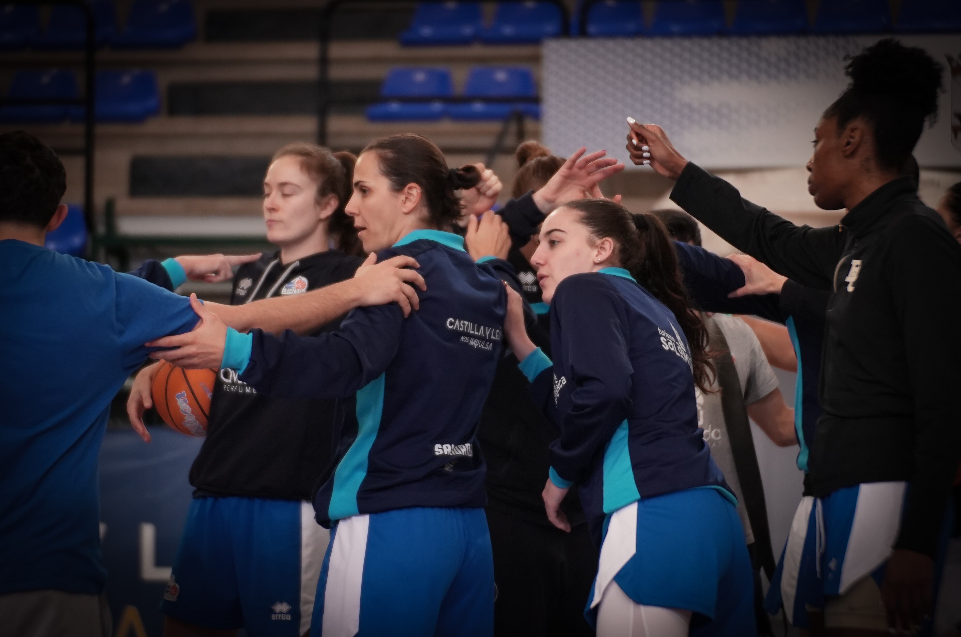 El conjunto perfumero, durante un entrenamiento esta semana/CBAvenida