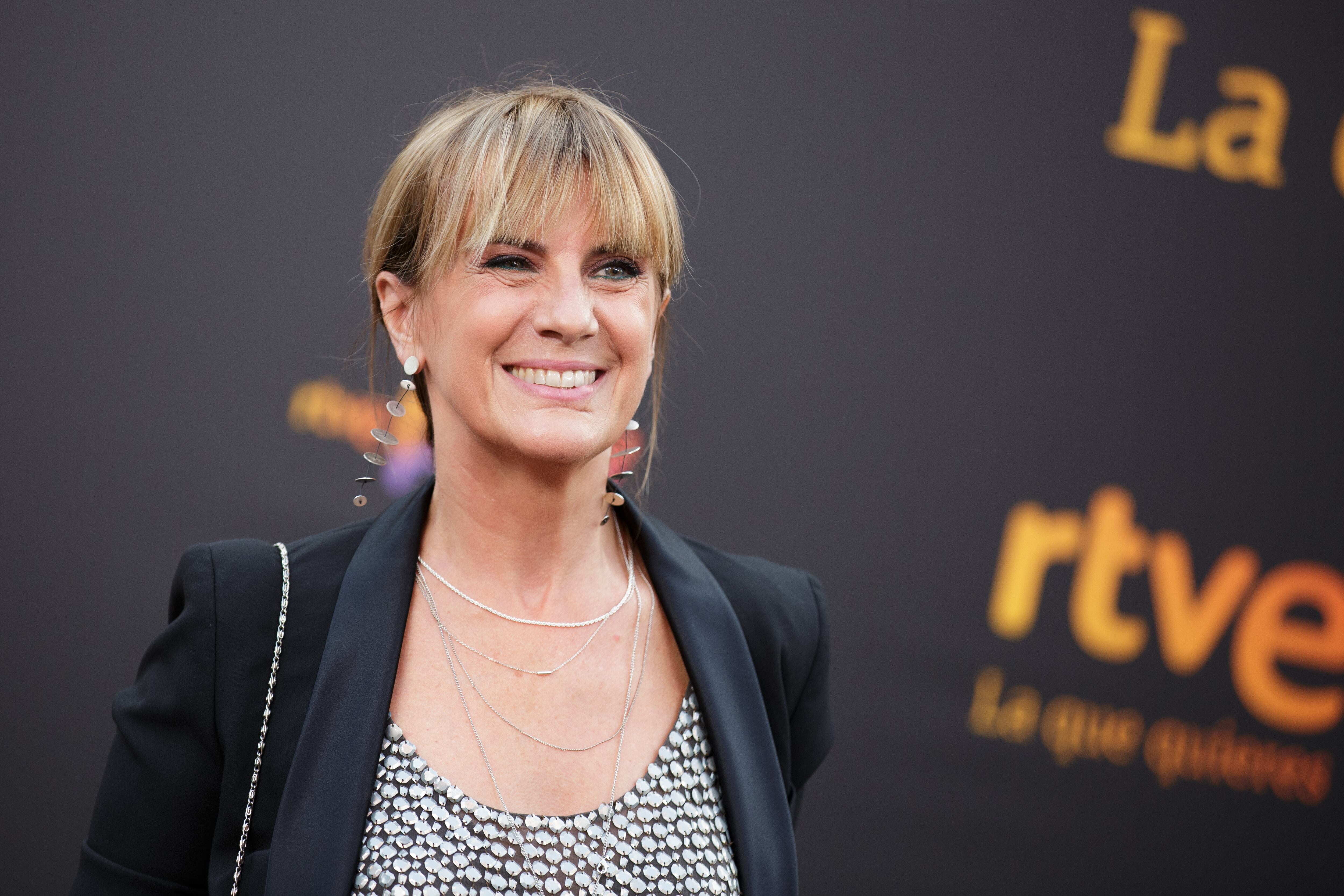 Gemma Nierga durant una presentació de temporada de RTVE