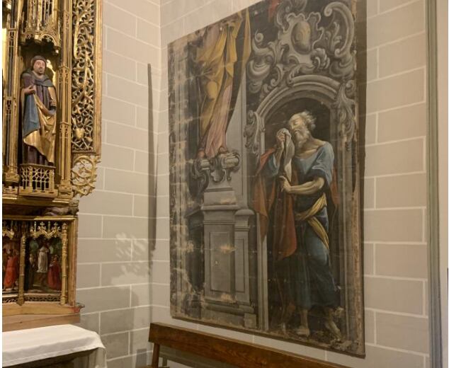 Monumento de Semana Santa en Bolea