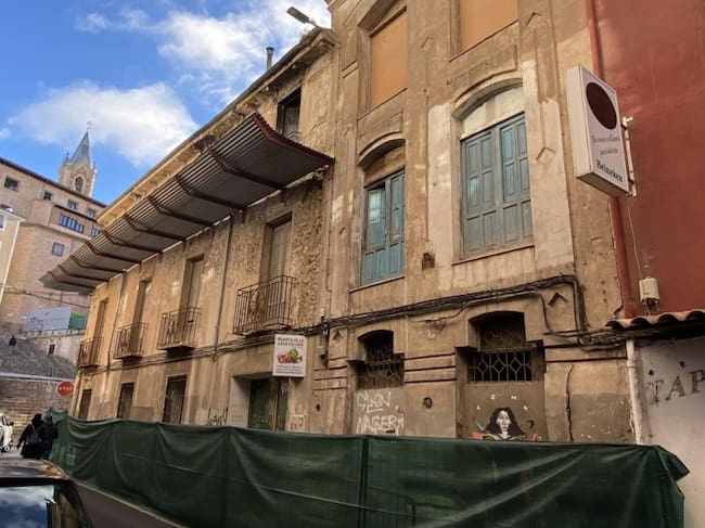 El Edificio de la Calle de los Tintes de Cuenca entra en la lista roja