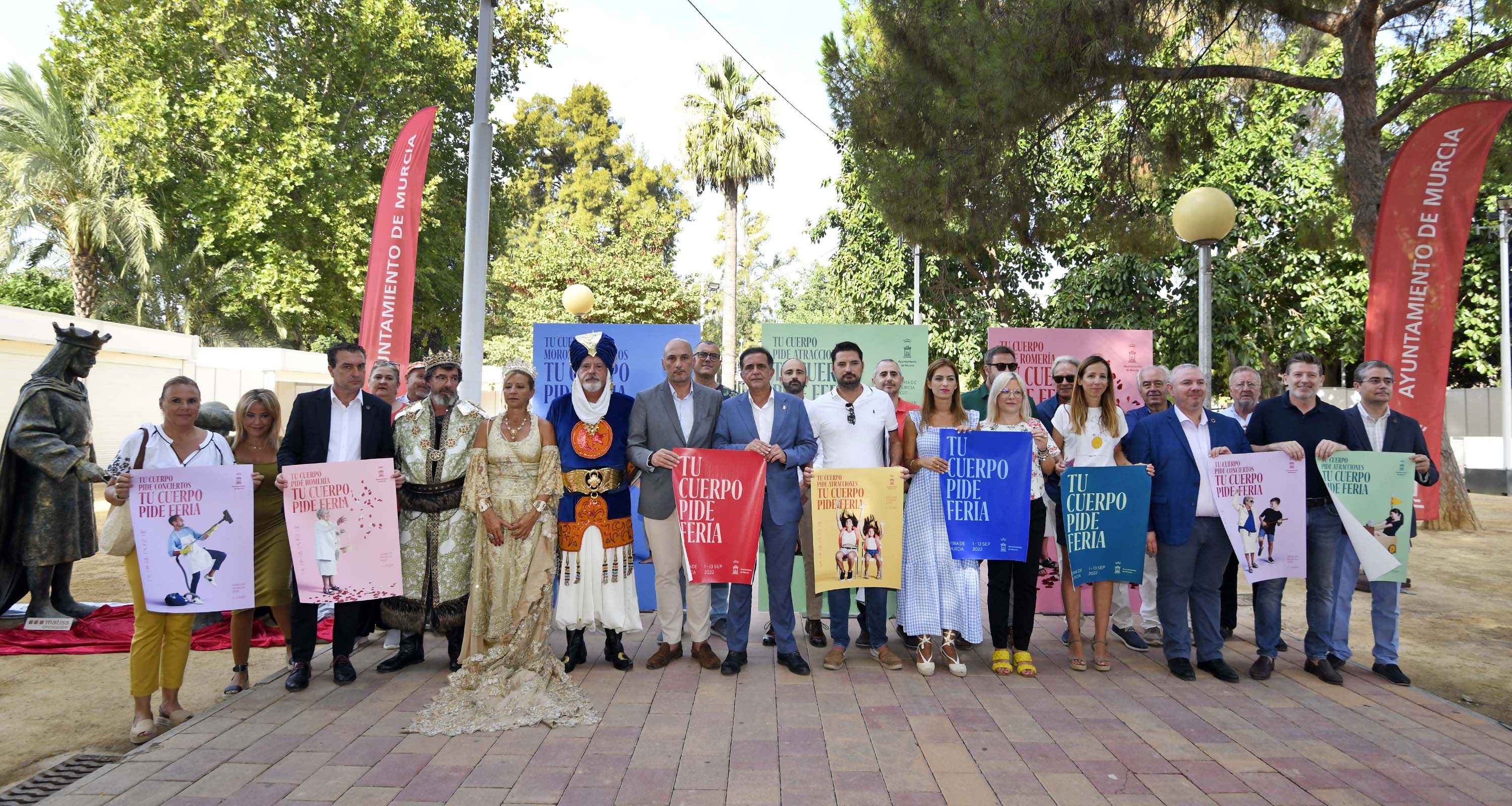 Presentación de los actos de la Feria de Murcia 2022