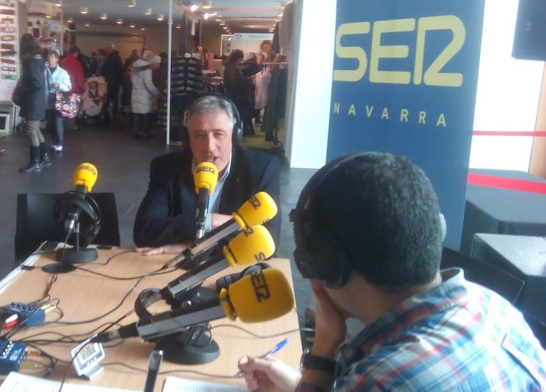 El alcalde de Pamplona, Joseba Asirón en "Hoy por Hoy Navarra"