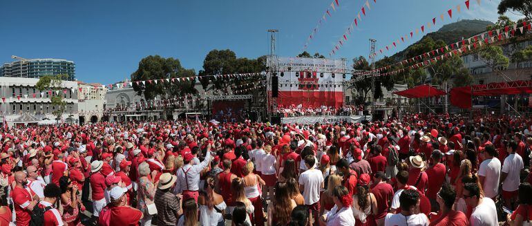 Celebración del día nacional de Gibraltar 2018