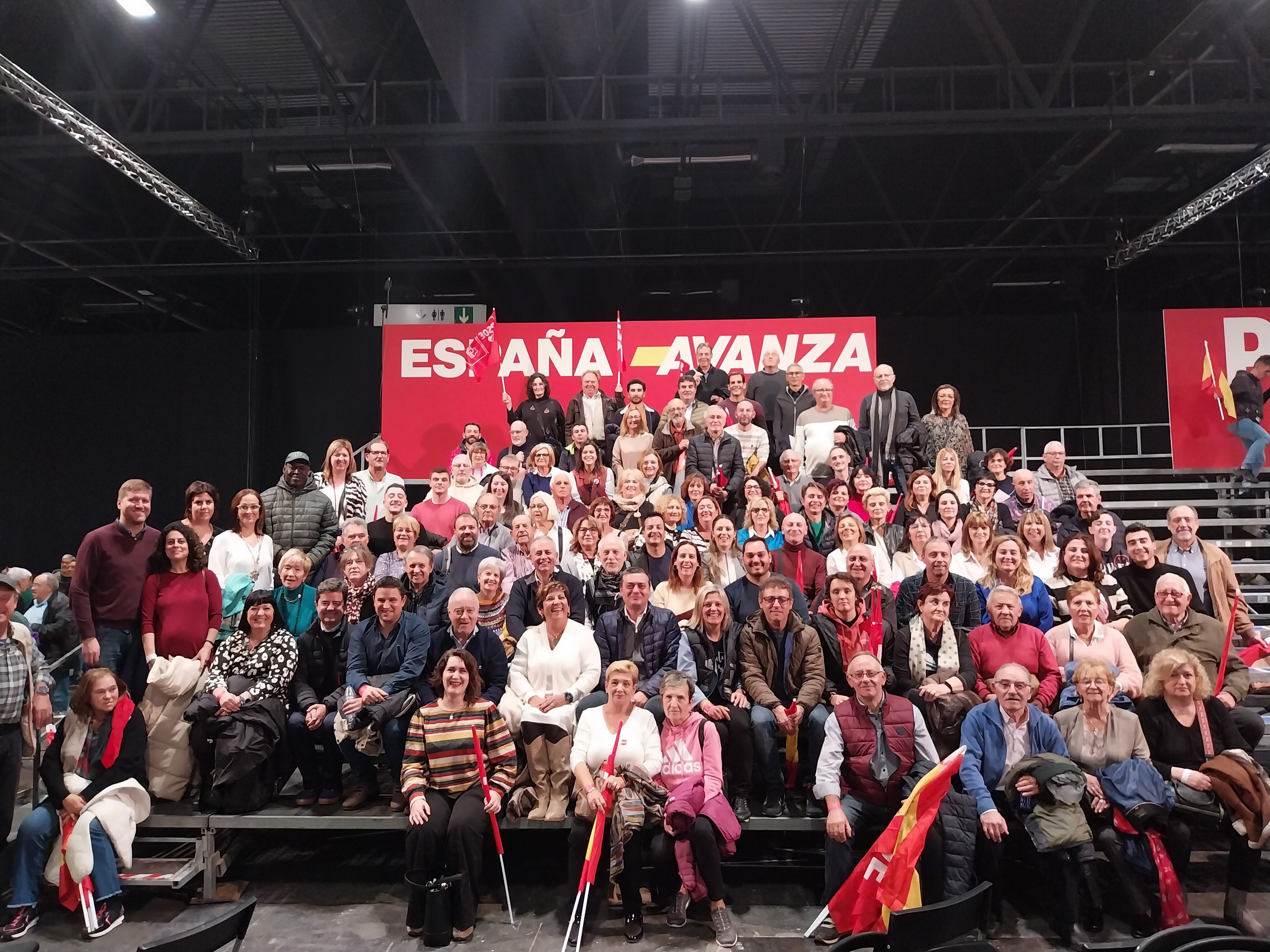 Grupo de los socialistas del Alto Aragón en Madrid