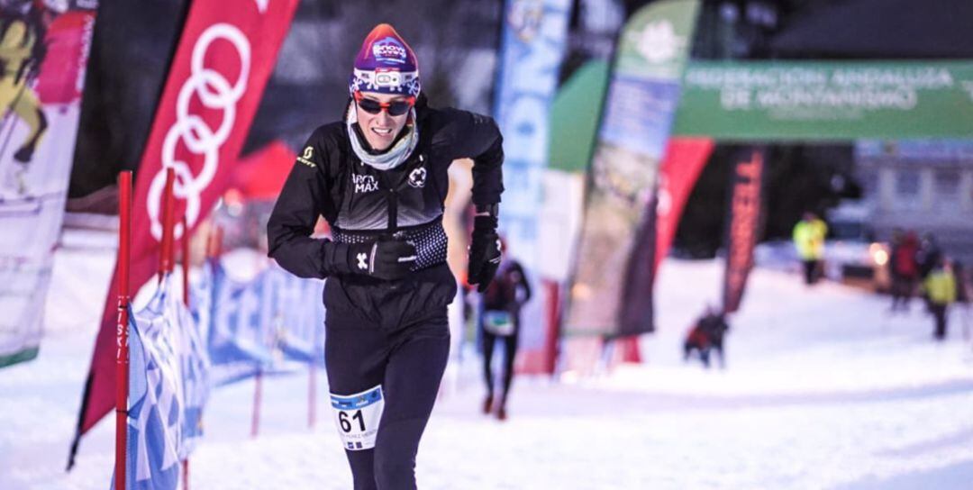 Virgina Pérez Mesonero, Campeona de España de Snow Running