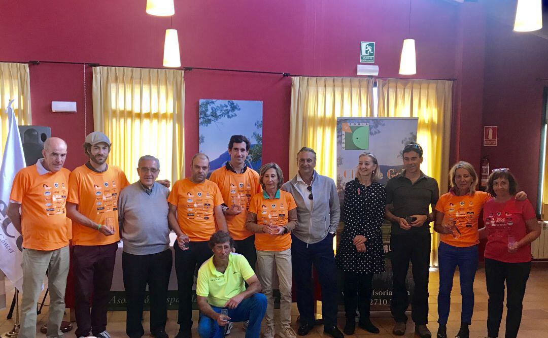 Los ganadores del II Torneo Benéfico AECC en Pedrajas.