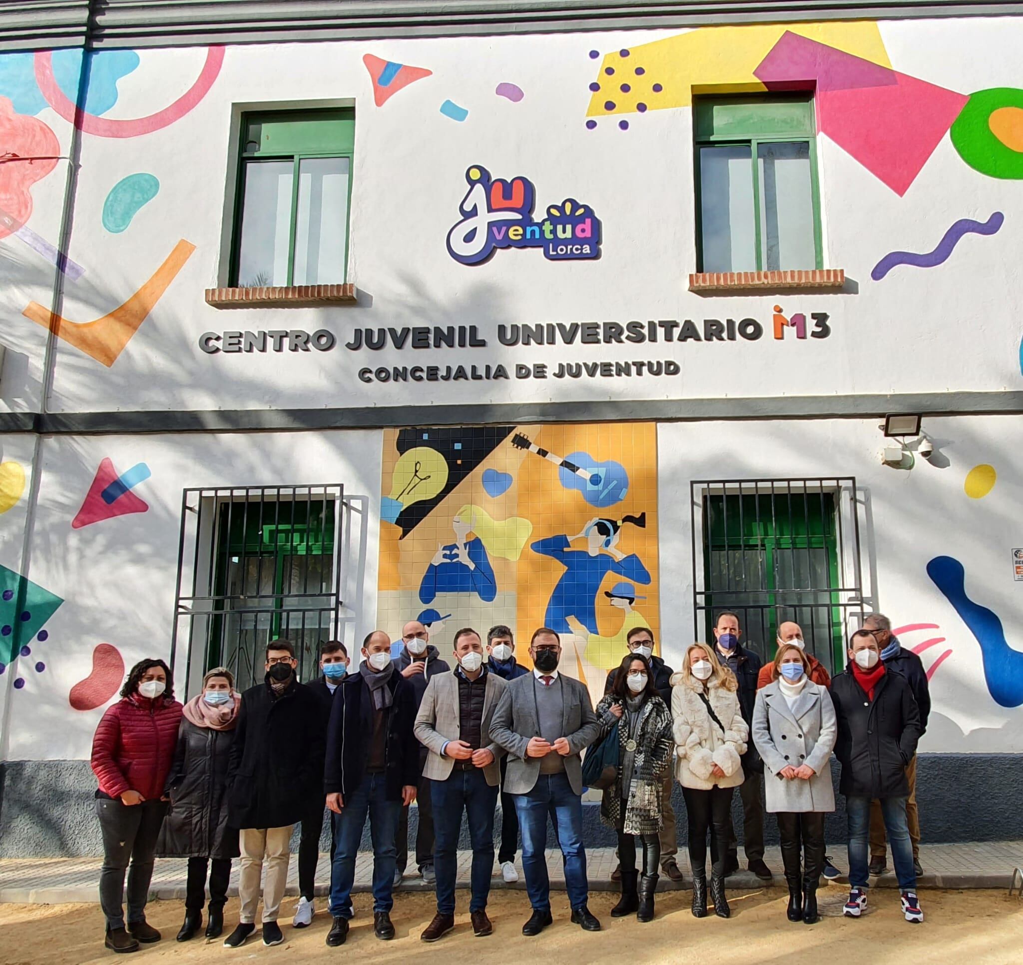 Inauguración del centro juvenil, M13