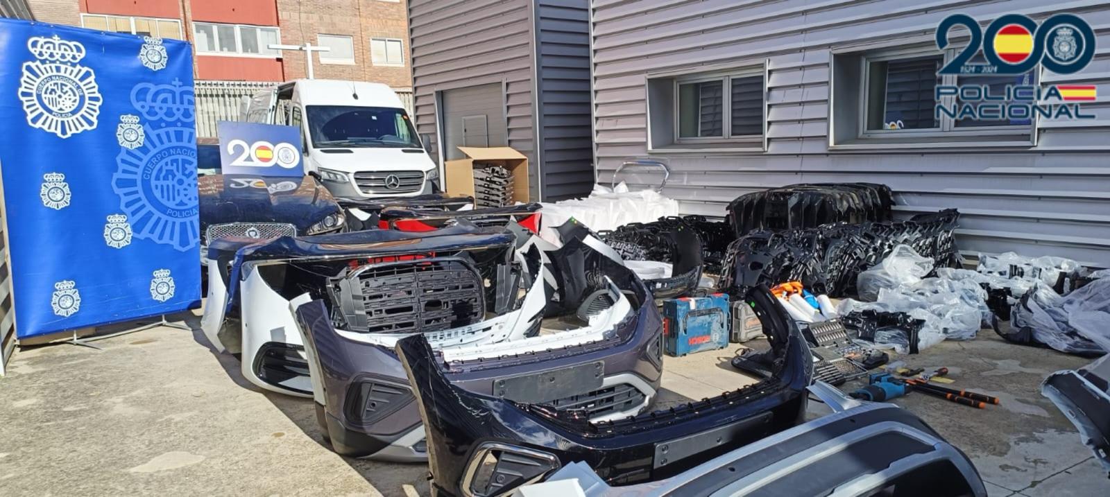 Desarticulado un grupo criminal itinerante dedicado al robo de piezas de  automoción en Valladolid y Palencia