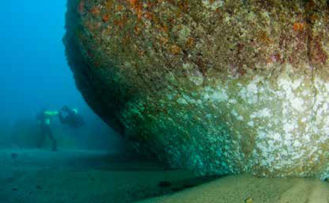 Una immersió per veure la pèrdua de sediments sorrencs