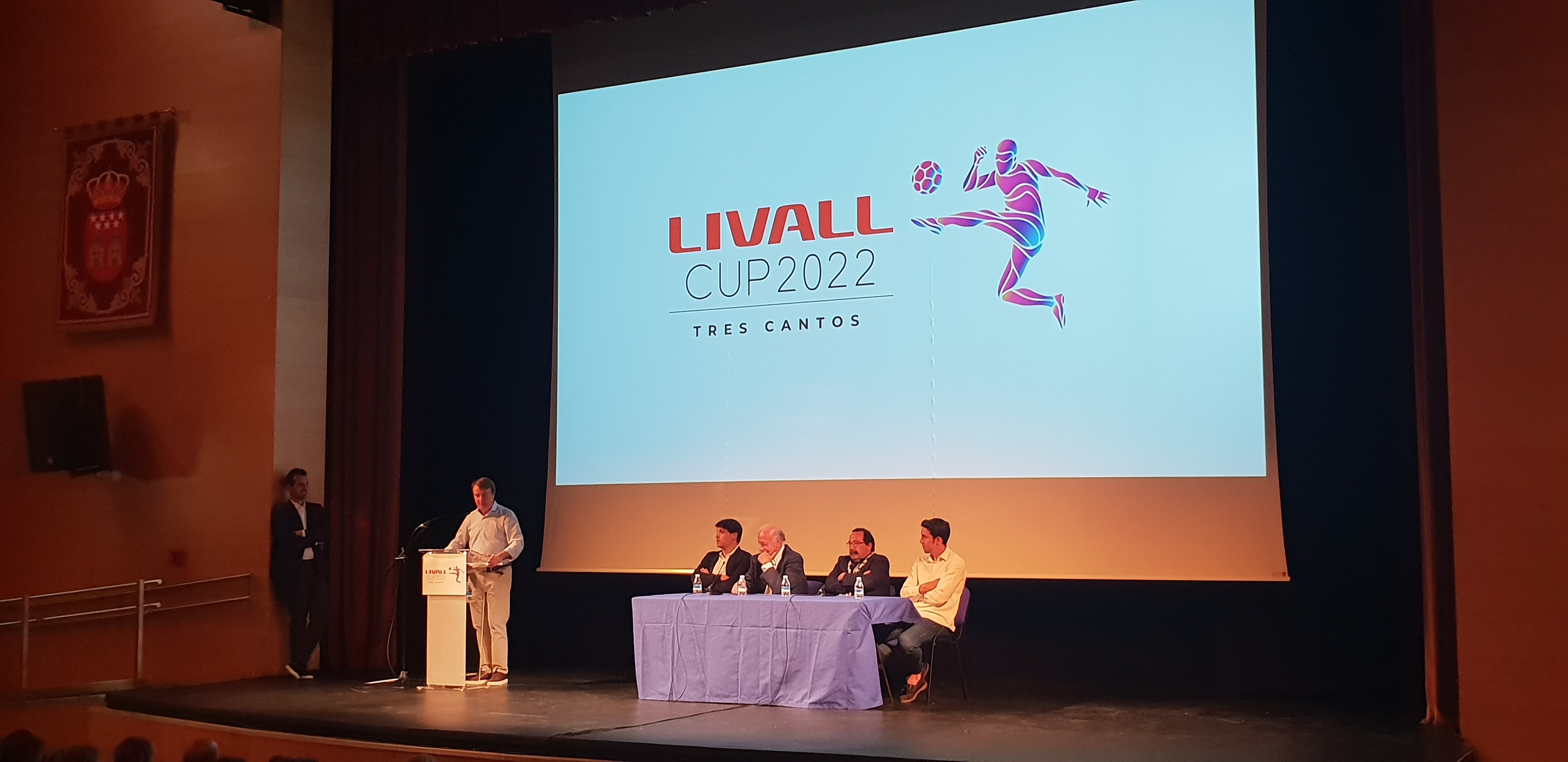 Presentación de la &quot;Livall Cup 2022&quot; en Tres Cantos