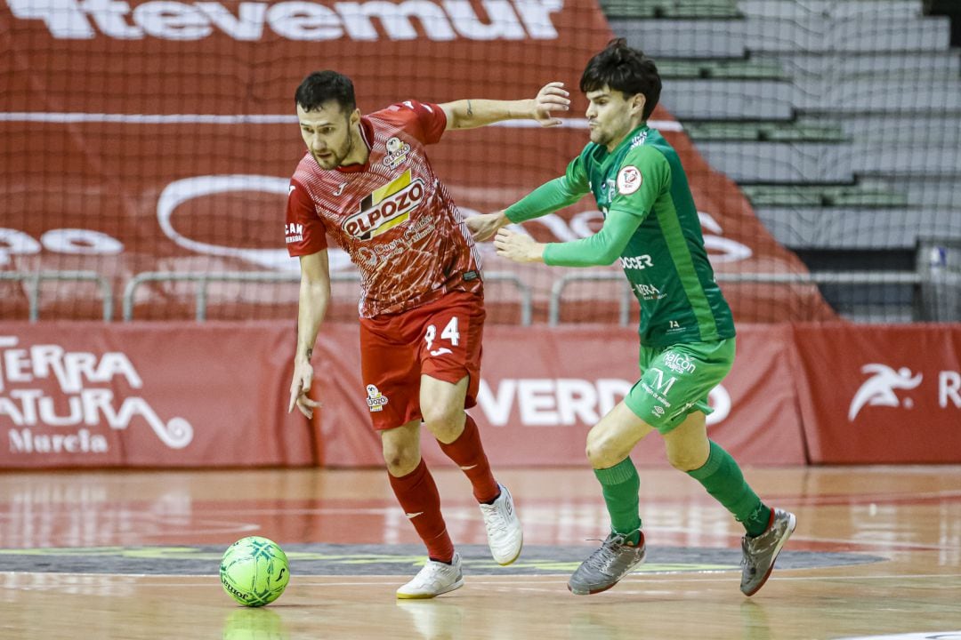 Padadynski en el partido de Copa del Rey contra Antequera