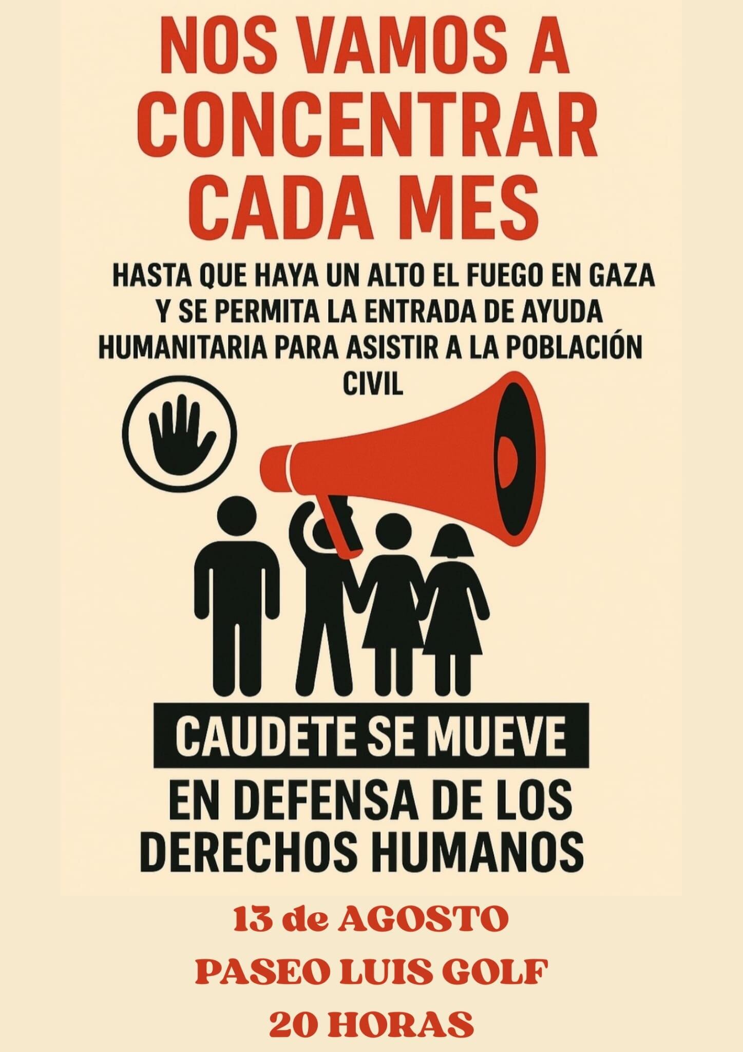 Cartel de la concentración