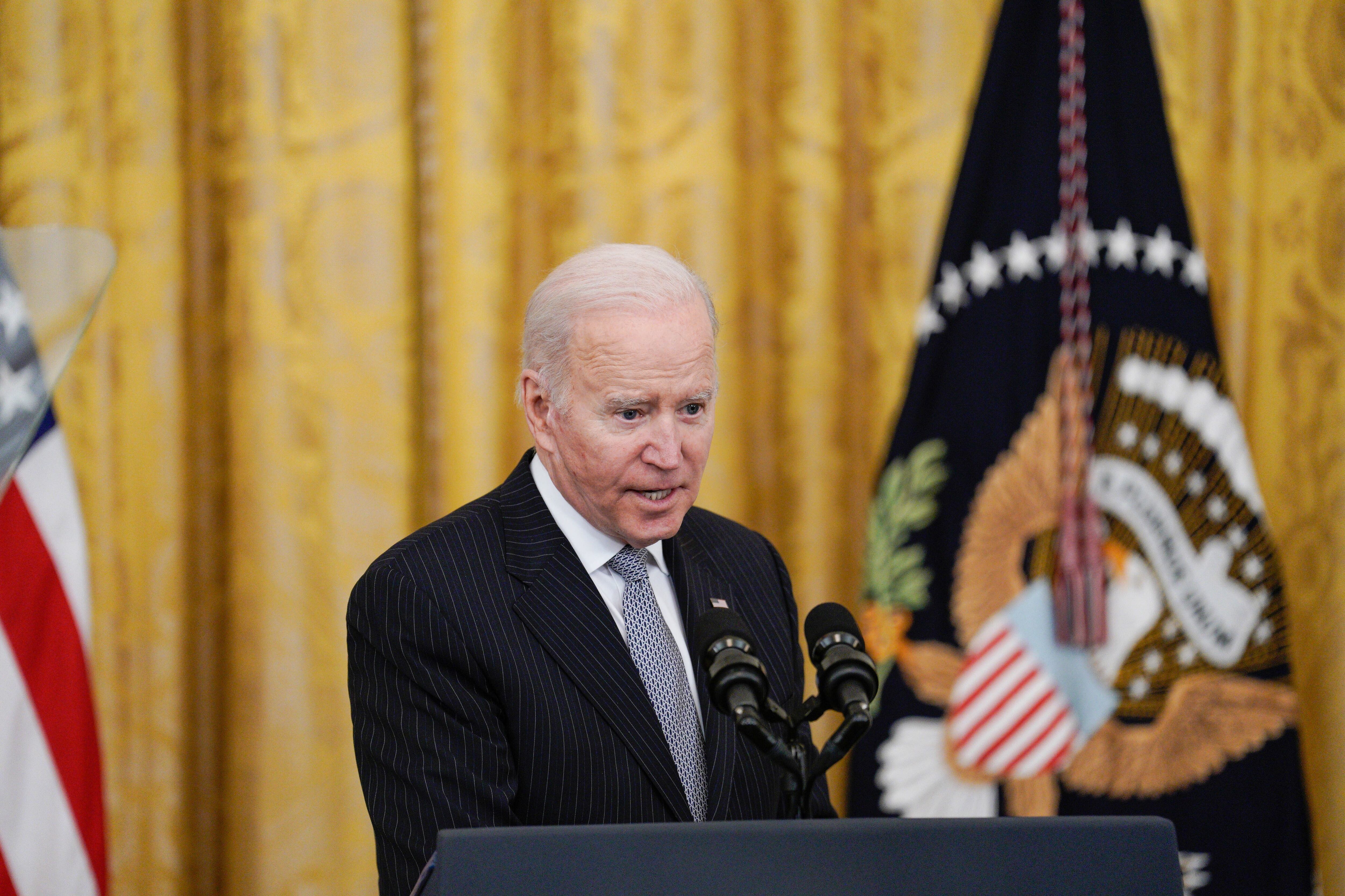 Joe Biden, presidente de Estados Unidos.