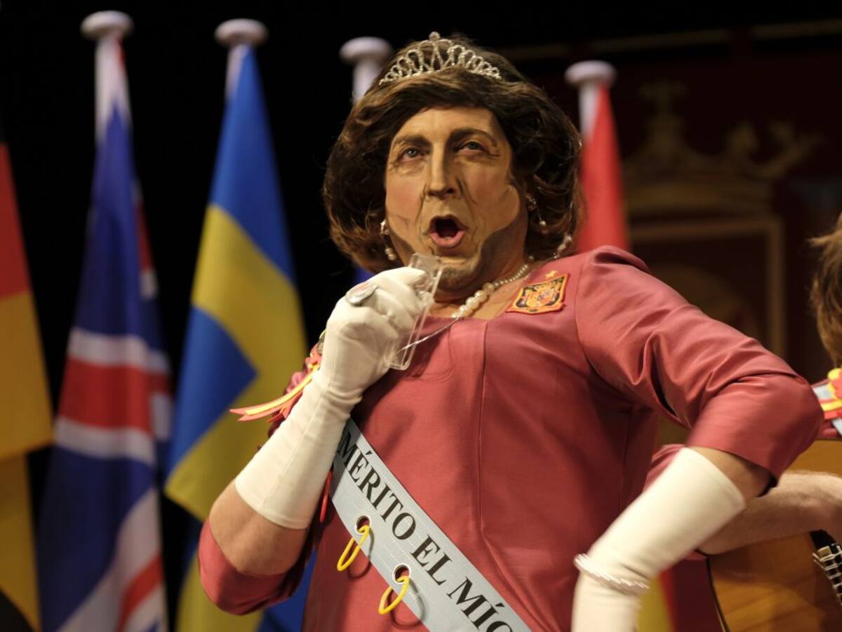 La reina chirigota no se censura, ni está de saldo