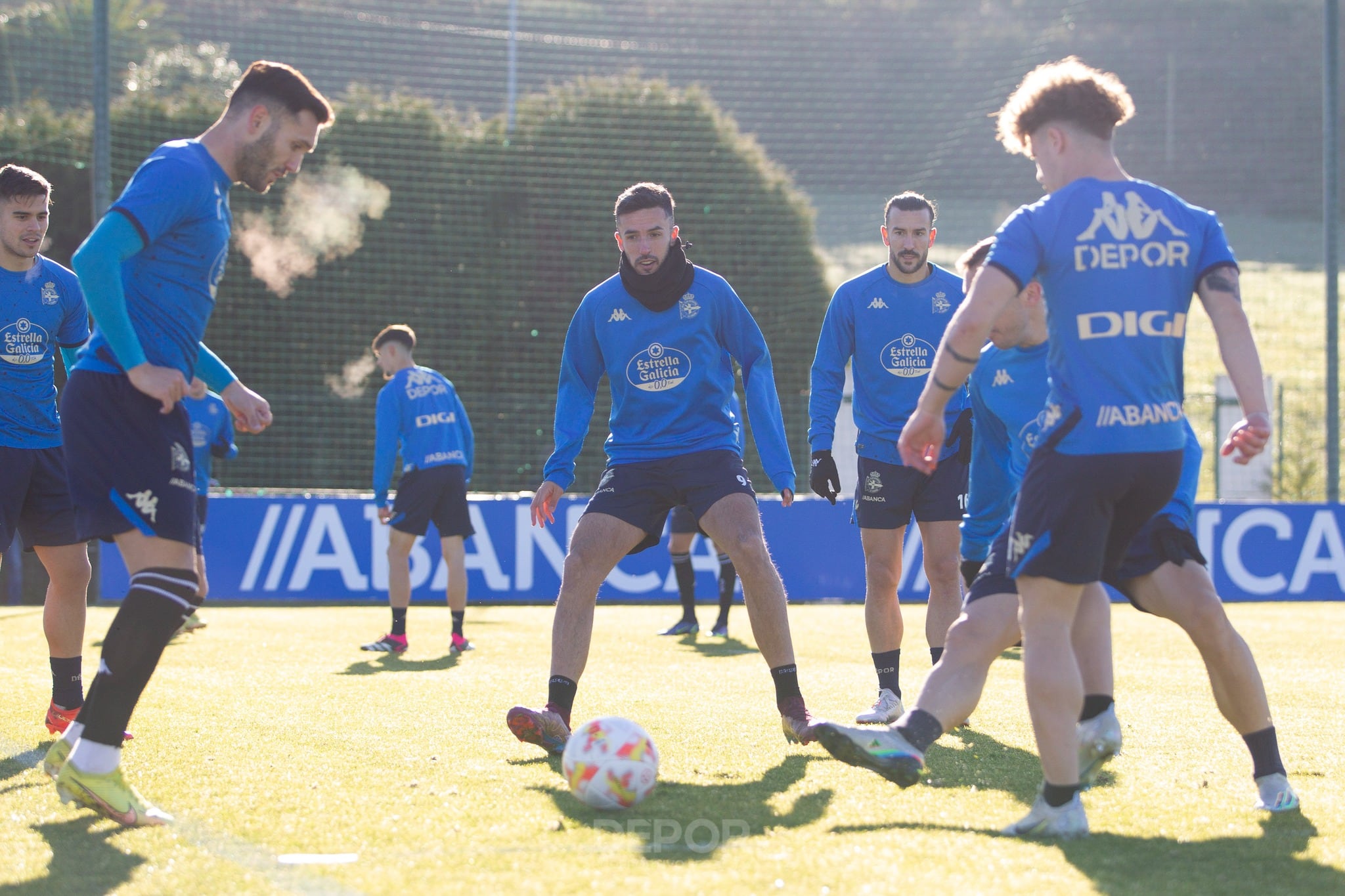 Entrenamiento en Abegondo. 08.02.2023