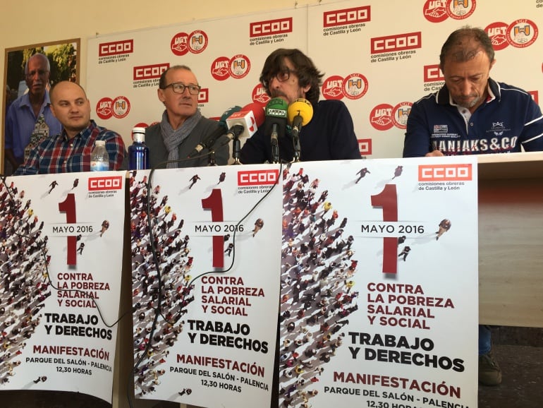 Presentación del 1º de Mayo en Palencia