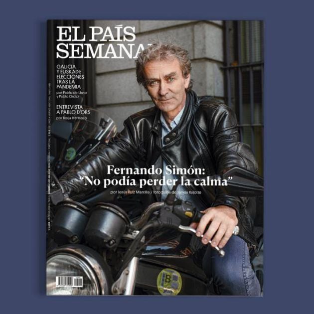 Fernando Simón, en la portada de este domingo.