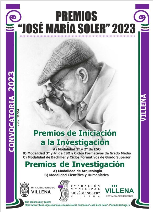 Cartel de la convocatoria 2023