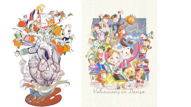 Bocetos de las Fallas municipales de las Fallas 2023