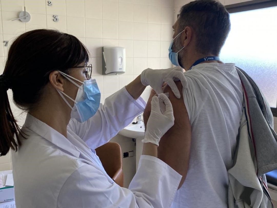 Campaña de vacunación contra la gripe en Castilla-La Mancha.