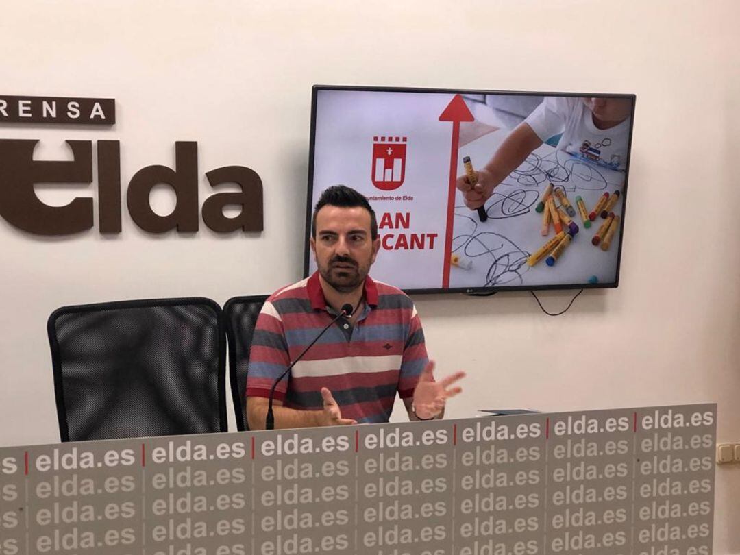 Fernando Gómez, edil de Contratación de Elda 