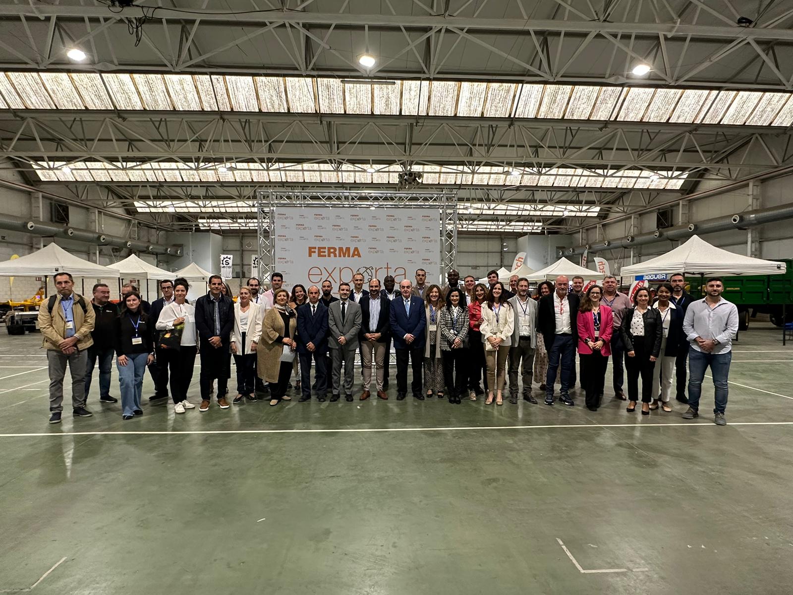 Acto de inauguración de Ferma Exporta