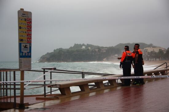 Imatge del dispositiu muntat a Lloret de Mar