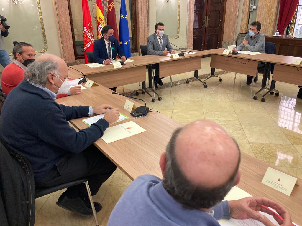 Reunión de la Comisión Técnica del Yacimiento de San Esteban de Murcia