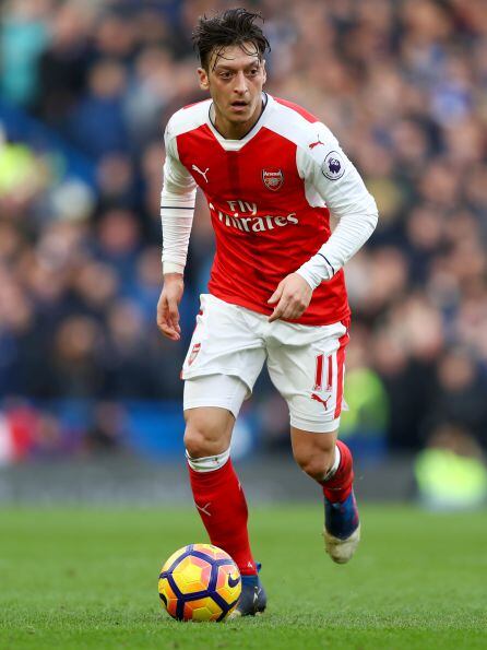 El alemán Özil, del Arsenal, es uno de los jugadores más seguidos en China.