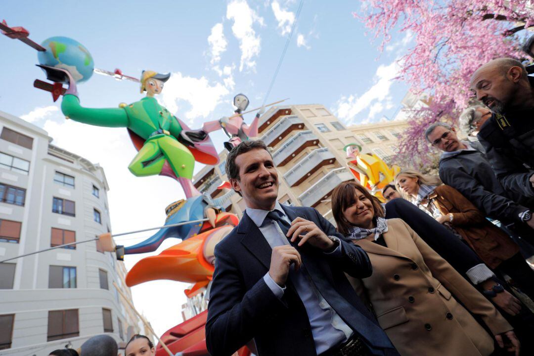 Pablo Casado e Isabel Bonig