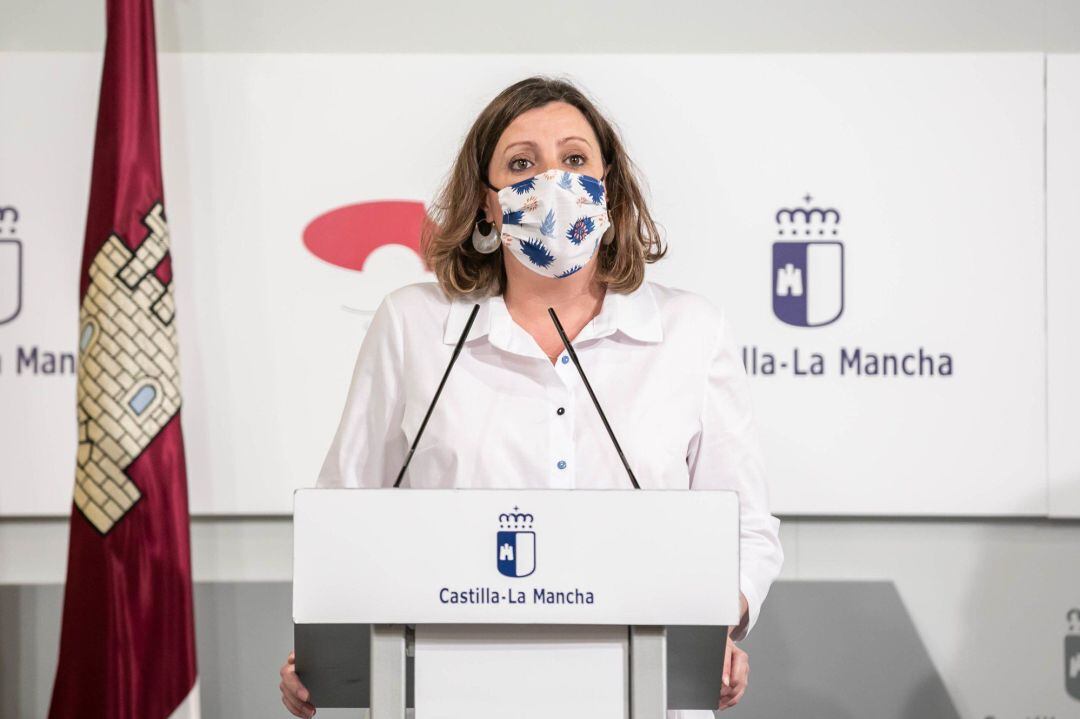 La consejera de Economía, Empresas y Empleo de C-LM, Patricia Franco,