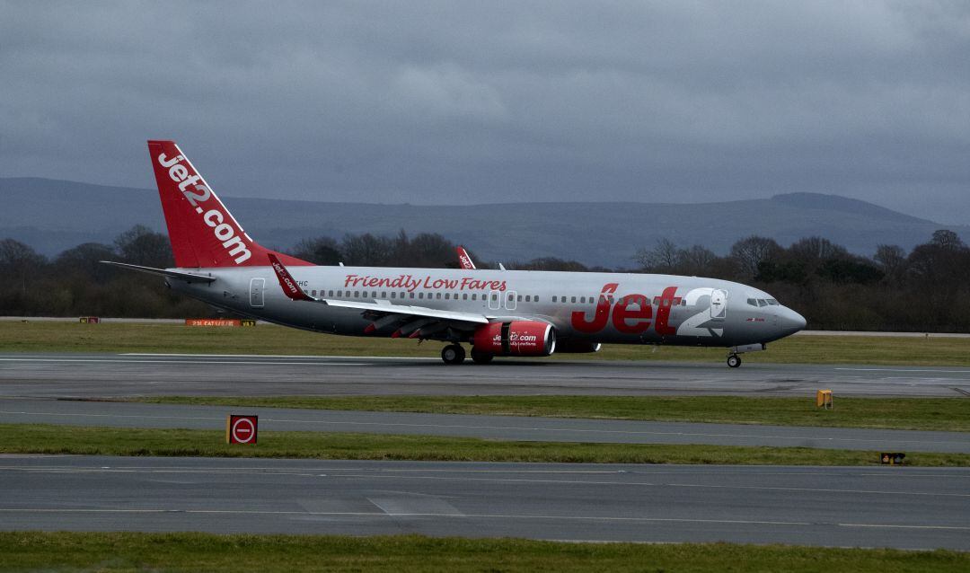 Imagen de archivo de un avión de Jet2