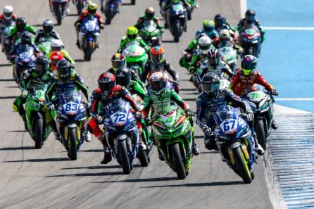 Salida Superbike en el Circuito de Jerez